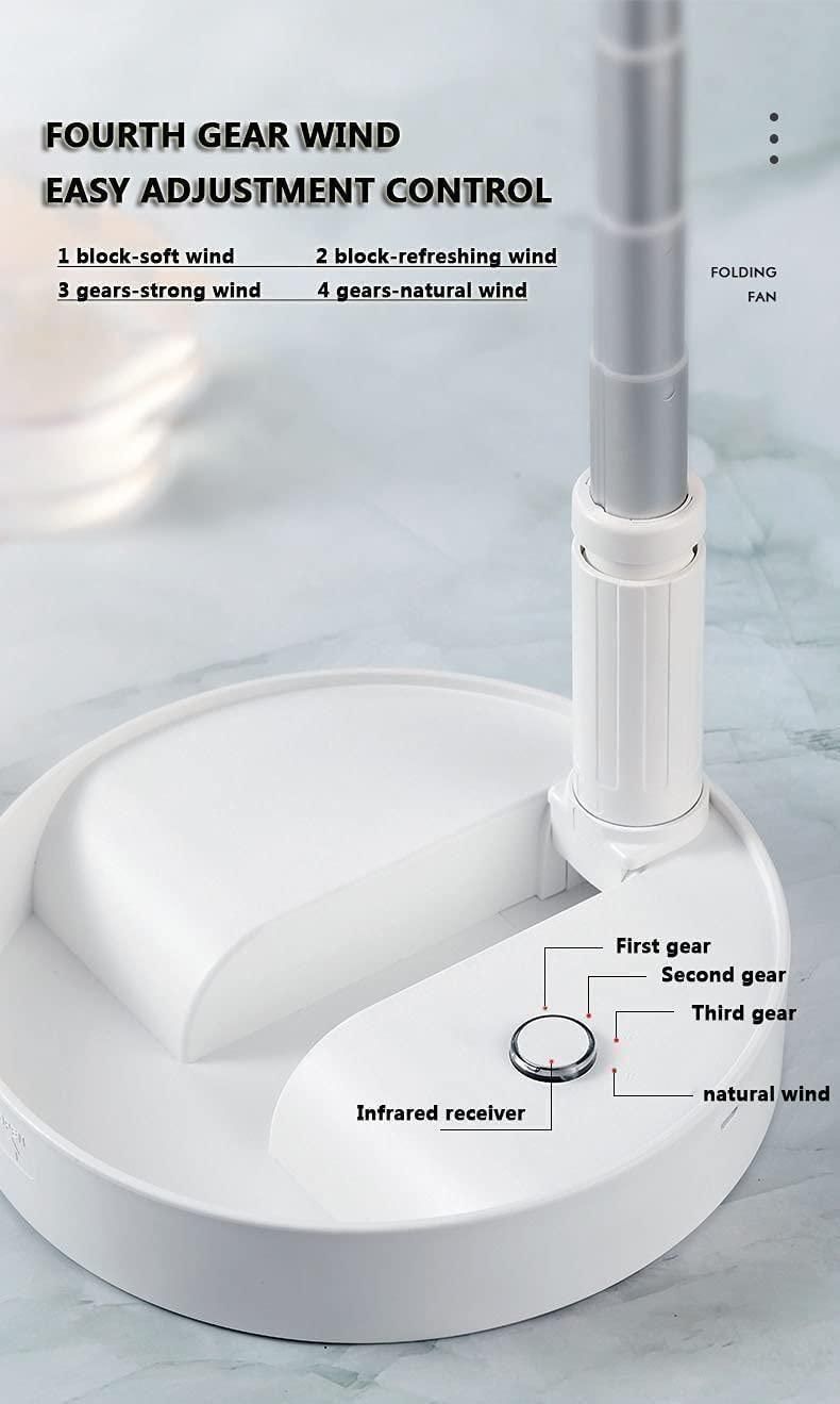 Telescopic Rechargeable Standing Fan